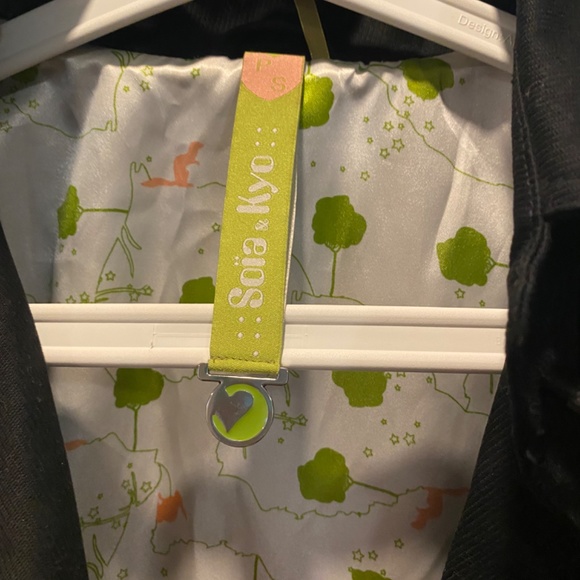 Soia & Kyo Belted Trench Coat 100% Cotton - Picture 6 of 10